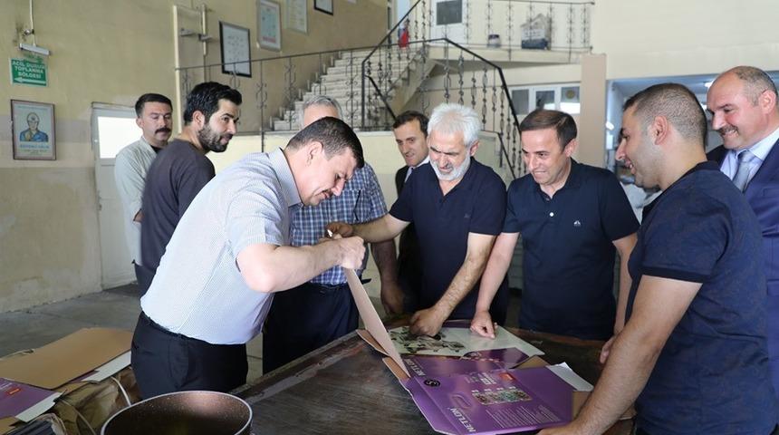 Vali Arslantaş, OSB&rsquo;de incelemede bulundu