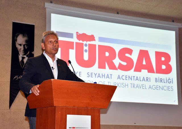 TÜRSAB Başkanı Bağlıkaya: Huzur ve güven arttıkça turizmde rekor rakamlar artar