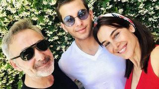 Arzum Onan ve Mehmet Aslantuğ'un oğlu Can mezun oldu