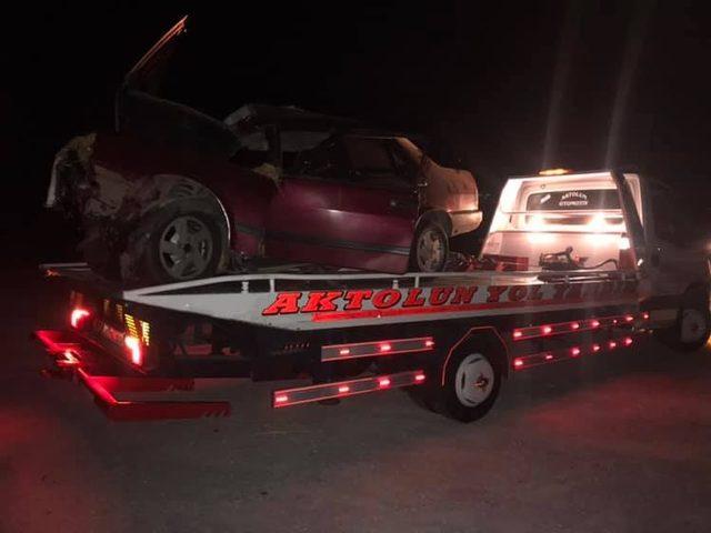 Yenipazar’da trafik kazası