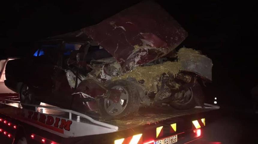 Yenipazar&rsquo;da trafik kazası