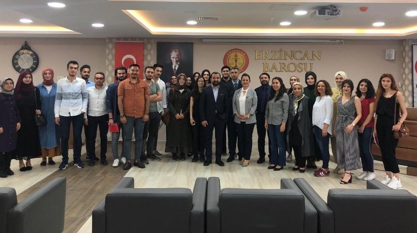Erzincan&rsquo;da &ldquo;Trafik ve İş Kazalarından Doğan Davalar ve Yargılama Usul&uuml;&rdquo; konulu meslek i&ccedil;i eğitim semineri