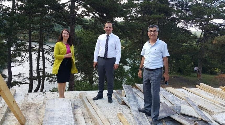 K&uuml;&ccedil;&uuml;lelmalı Tabiat Parkı&rsquo;nda inceleme gezisi