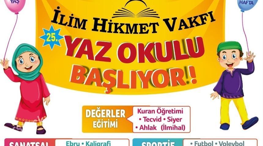 25. Geleneksel İlim Hikmet Yaz Okulu Başlıyor