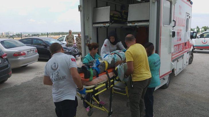 Edirne’deki feci kazada yaralanan 7 kişi Keşan’a getirildi