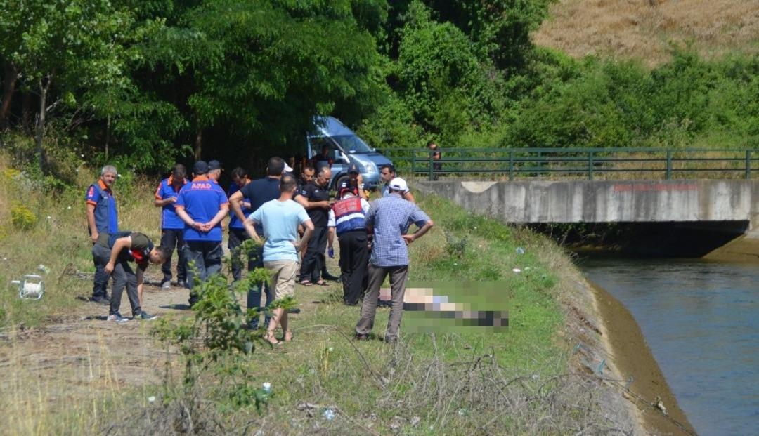 Sulama kanalına d&uuml;şen şahıs boğuldu