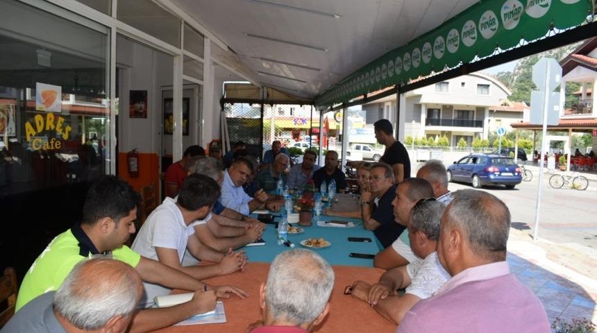 Marmaris&rsquo;te polis halk buluşması devam ediyor
