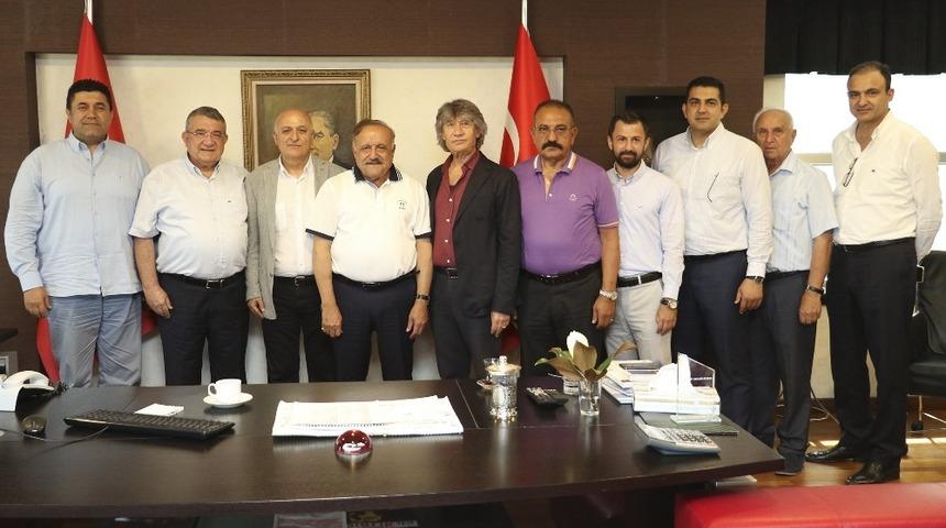 MTSO&rsquo;dan İSO 500 listesine giren Mersinli firmalara kutlama ziyareti