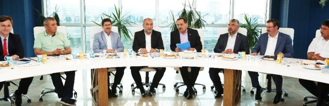 Canik&rsquo;te istişare ve koordinasyon toplantısı