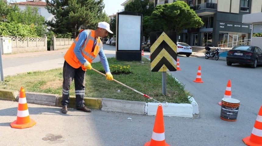 Safranbolu&rsquo;da caddelerde &ccedil;alışmalar s&uuml;r&uuml;yor