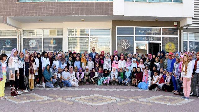 Başkan Altay, Bilgehanede eğitim gören öğrencilerle buluştu