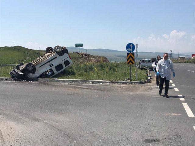 Ardahan’da trafik kazası: 1 ölü, 4 yaralı