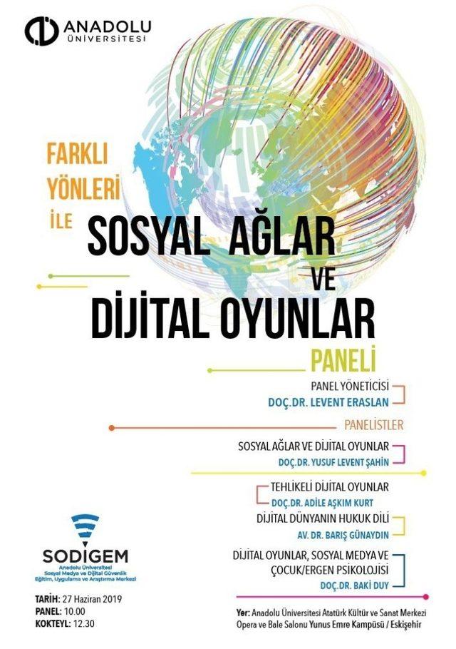 Anadolu Üniversitesinde ’dijital tehlikeler’ konuşulacak