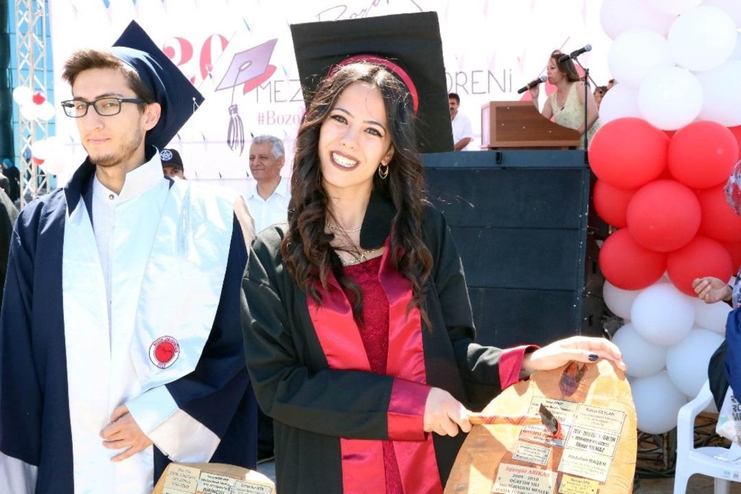 Yozgat Bozok &Uuml;niversitesinde mezuniyet heyecanı