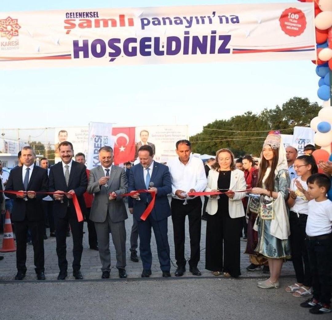 Karesi&rsquo;nin asırlık geleneği Şamlı panayırı başladı