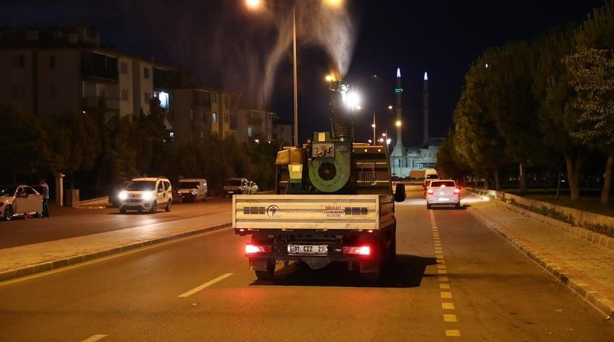 Merkezefendi’de ilaçlama çalışmaları devam ediyor