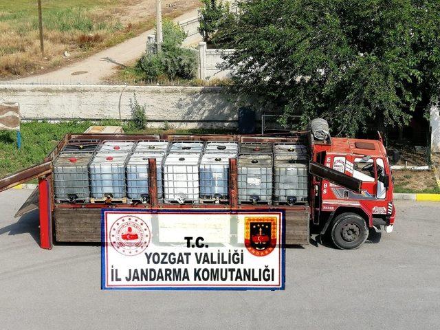 Yozgat’ta 14 bin litre kaçak akaryakıt ele geçirildi