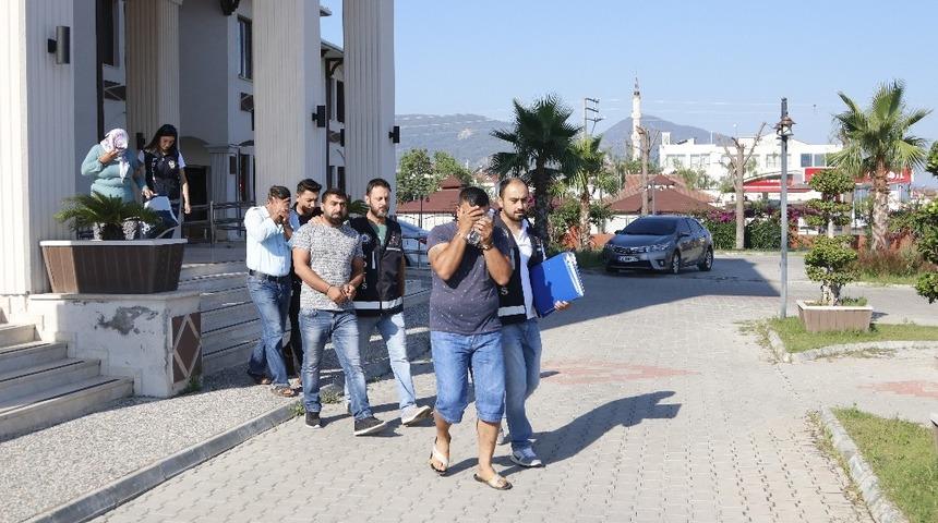 Fethiye&rsquo;deki tefeci operasyonunda 3 tutuklama