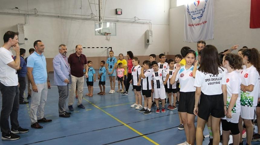 Bafra Belediyesi Yaz Spor Okullarına coşkulu a&ccedil;ılış