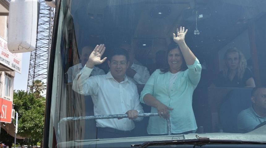 Aydın B&uuml;y&uuml;kşehirden Nazilli&rsquo;ye tam destek