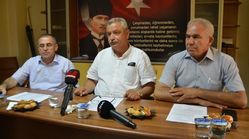 Ziraat odası başkanları afet zararı ve pamuk primlerini masaya yatırdı