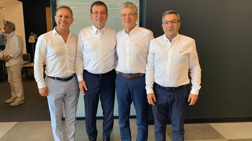 Başkan Arslan&rsquo;dan İmamoğlu&rsquo;na tebrik ziyareti