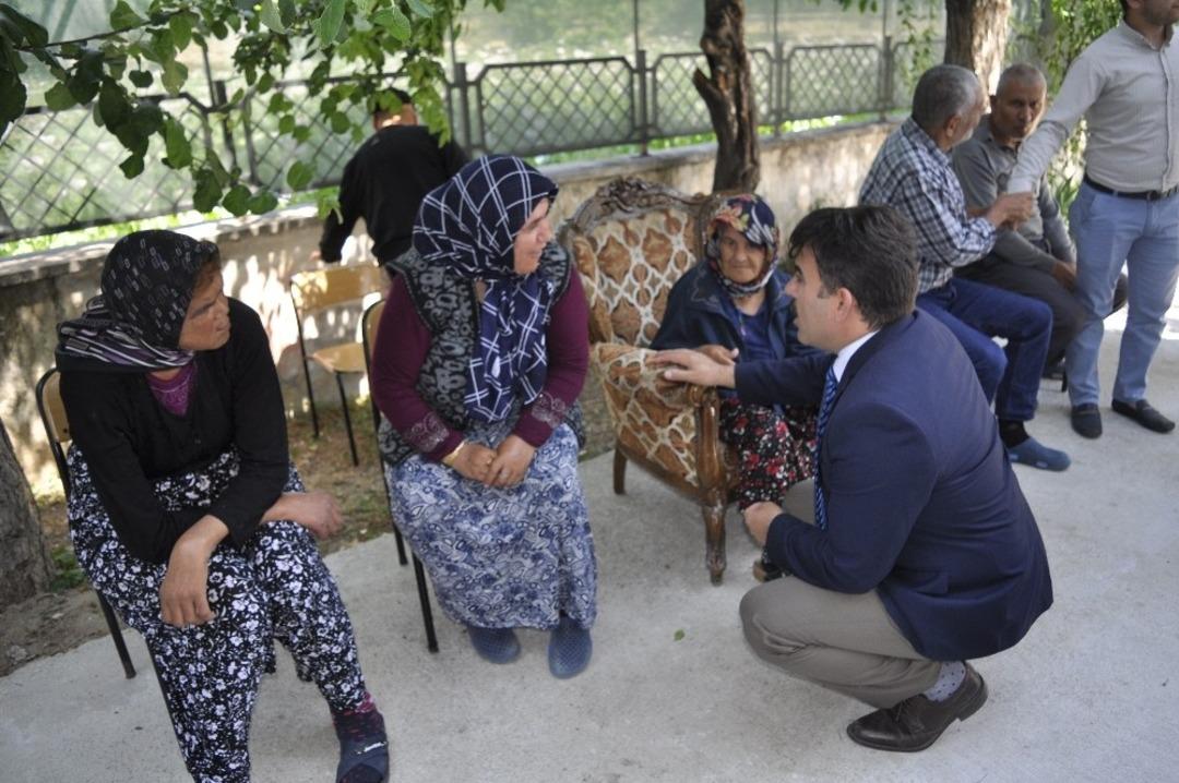 Kaymakam Kaya, Aler Yaşam Engelli Bakım Merkezini ziyaret etti