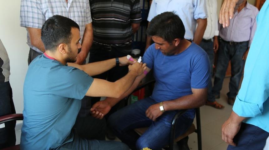 Develi Belediyesi Personeli Sağlık Kontrol&uuml;nden Ge&ccedil;ti