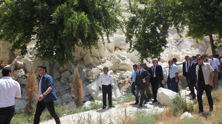 Birecik’teki heyelan bakanlık gündeminde