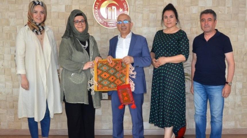 Kültürel Miras Anadolu Projesi ekibinden Rektör Prof. Dr. Sedat Murat’a ziyaret