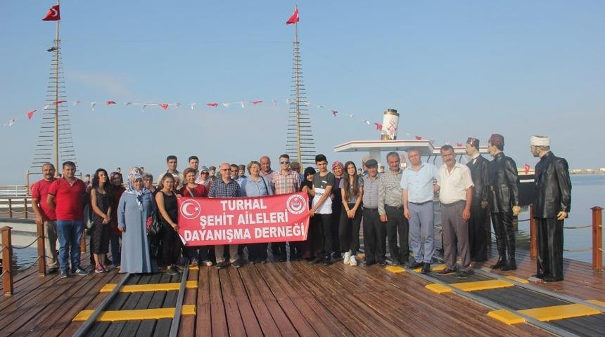 Tokatlı şehit aileleri Samsun’u gezdi