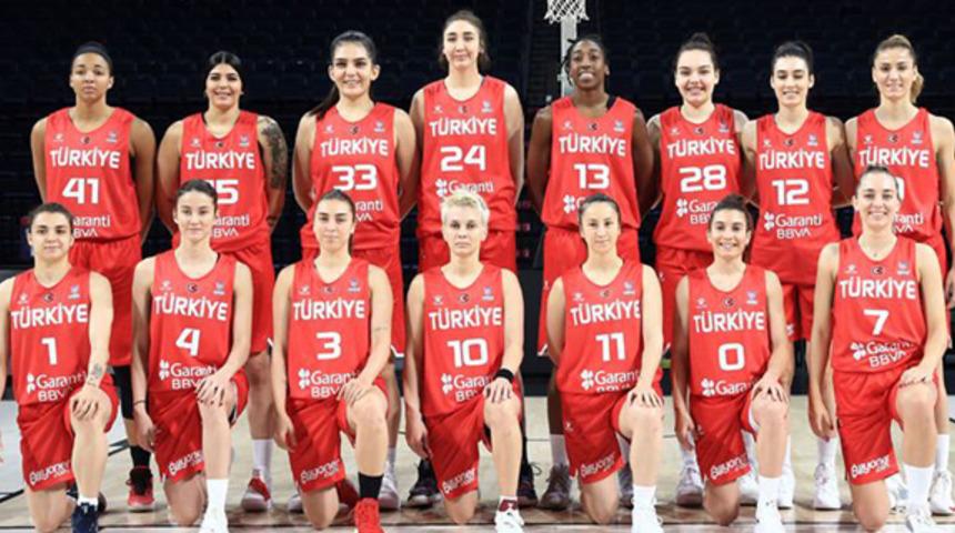 A Milli Kadın Basketbol Takımı, Avrupa Şampiyonası'na hazır