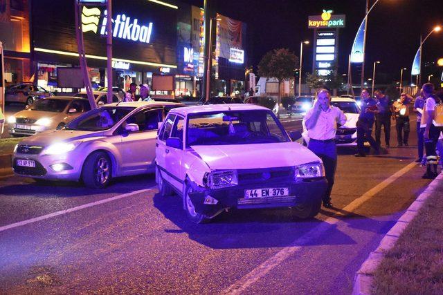 Malatya'da zincirleme kaza: 6 yaralı