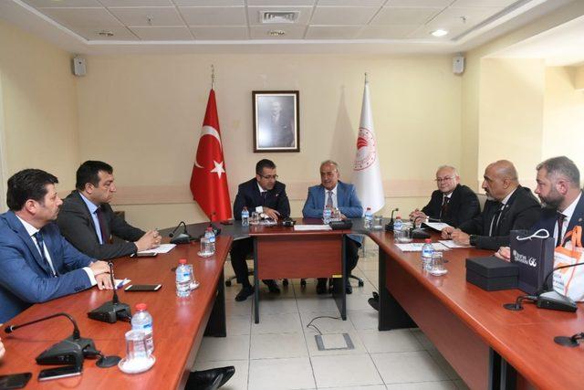 Atatürk Üniversitesi Meteoroloji Genel Müdürlüğü ile iş birliği için ön görüşme yaptı