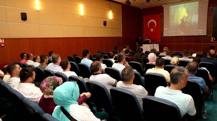 Belediye personeline iş sağlığı ve g&uuml;venliği eğitimi