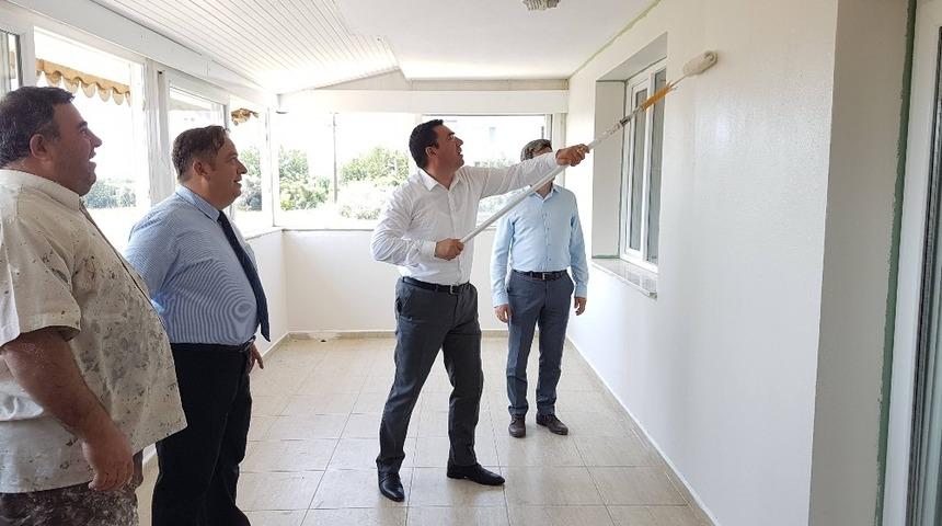 &Ouml;demiş Bilim Sanat Merkezi eğitime hazırlanıyor