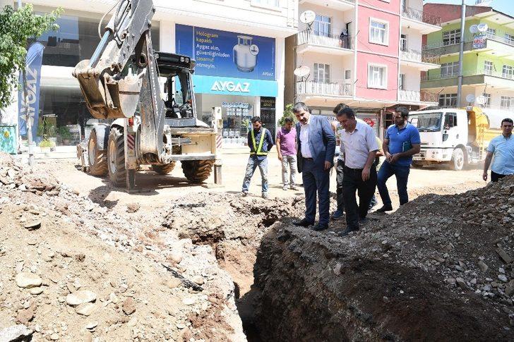 Başkan Asya, altyapı çalışmalarını yerinde inceledi G1