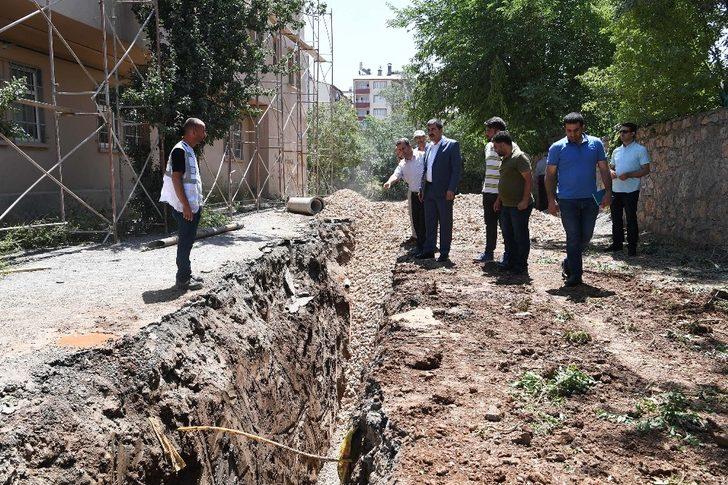 Başkan Asya, altyapı çalışmalarını yerinde inceledi G4