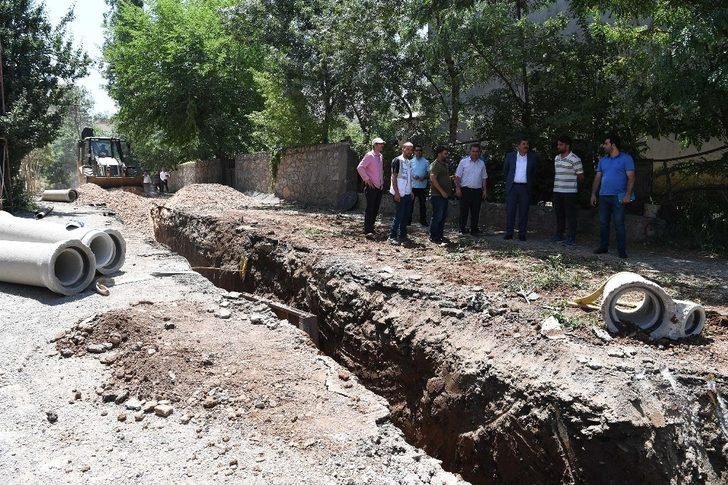 Başkan Asya, altyapı çalışmalarını yerinde inceledi G5