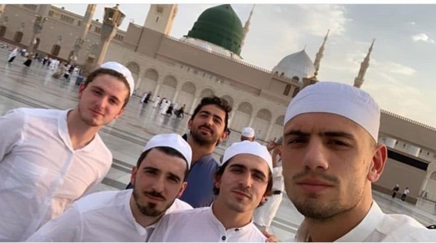 Abdulkadir Ömür ve Merih Demirel kutsal topraklarda