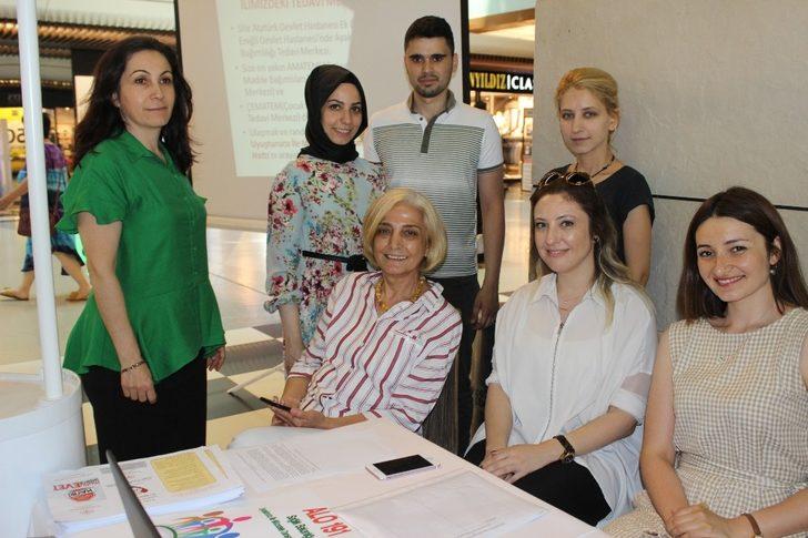 Uyuşturucu ile mücadele standı kuruldu G5