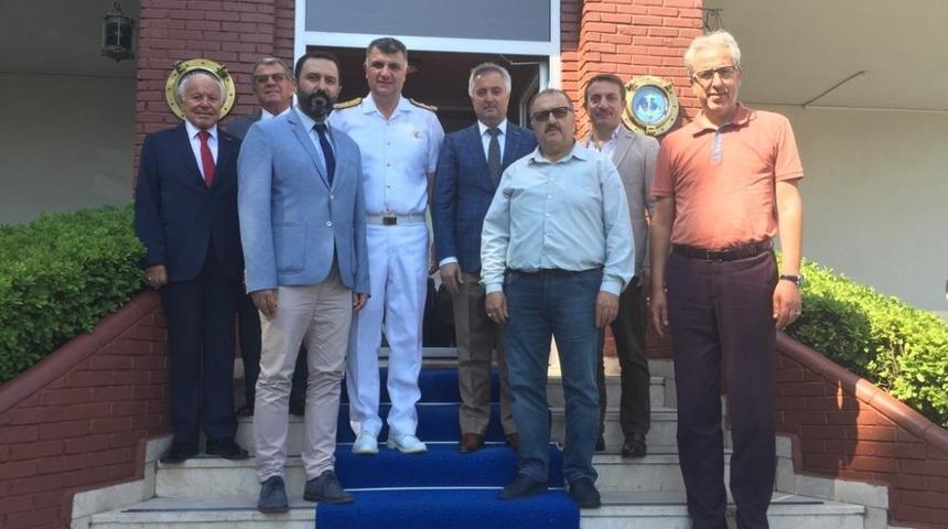 MÜSİAD Yönetimi Karadeniz Bölge Komutanı’nı ziyaret etti