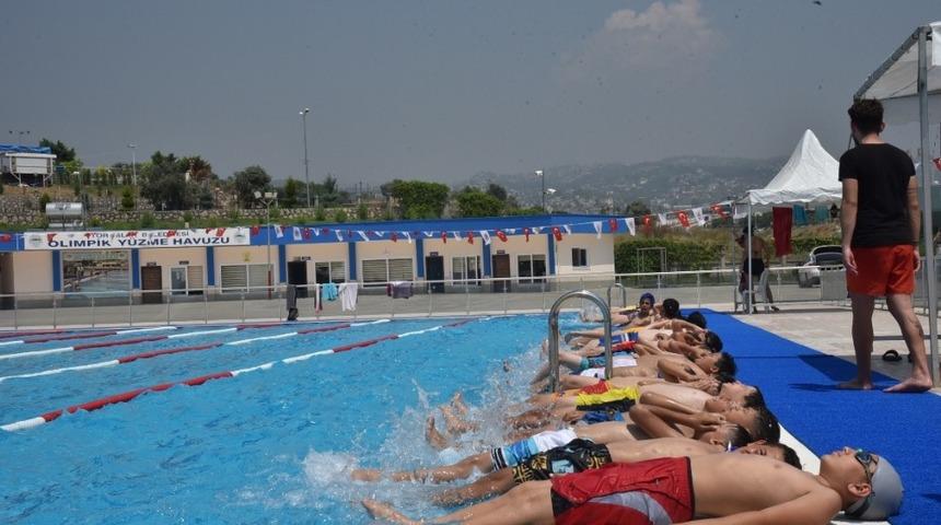 Toroslar&rsquo;da y&uuml;zme kurslarına yoğun ilgi