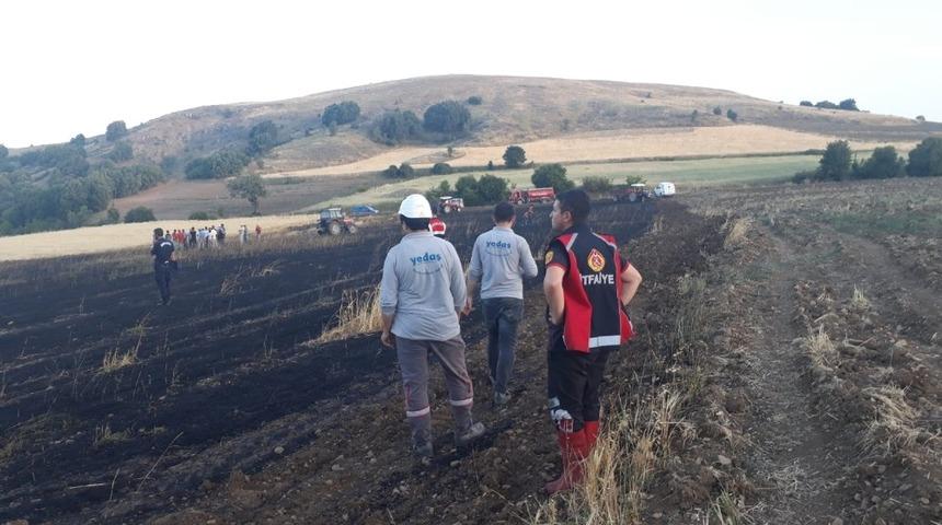 İskilip&rsquo;te yangın