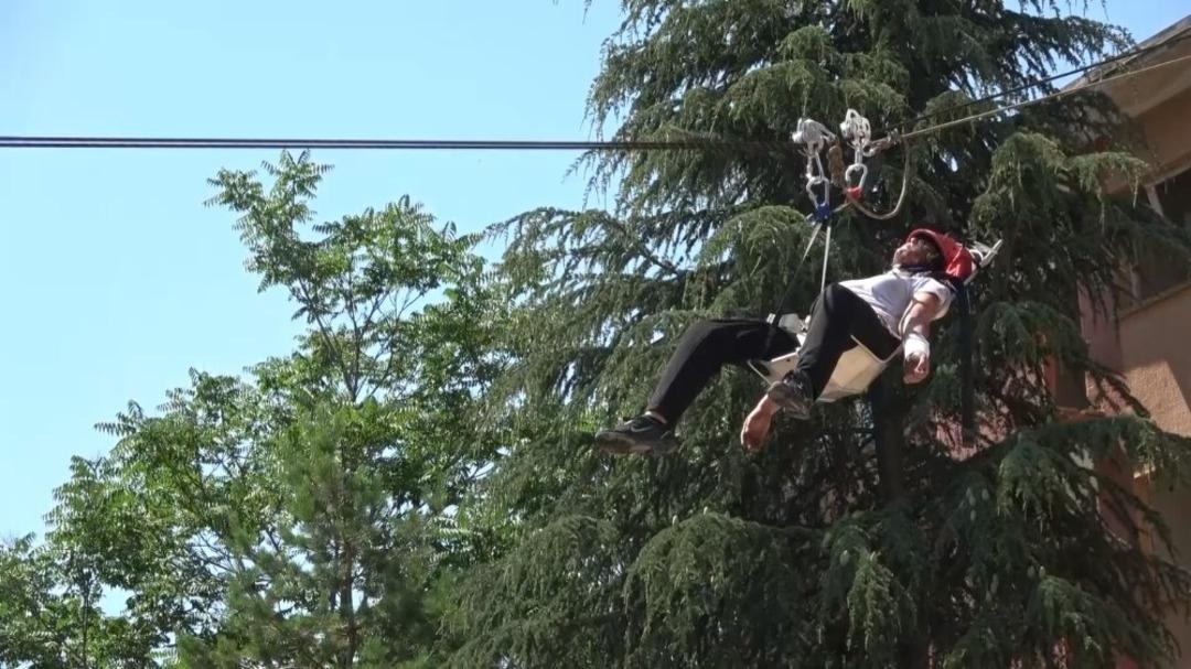 AFAD&rsquo;dan nefes kesen tatbikat