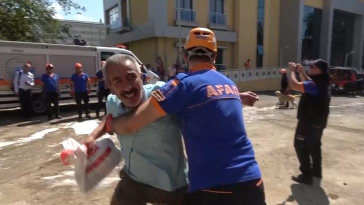 AFAD’dan nefes kesen tatbikat G5