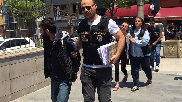 Şüpheliden ilginç isyan, 4 senedir parmağıma alyans takamayanlar kelepçe taktırdı