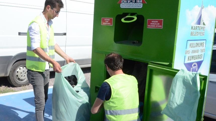 Kartepe&rsquo;de tekstil atıkları ekonomiye kazandırılıyor