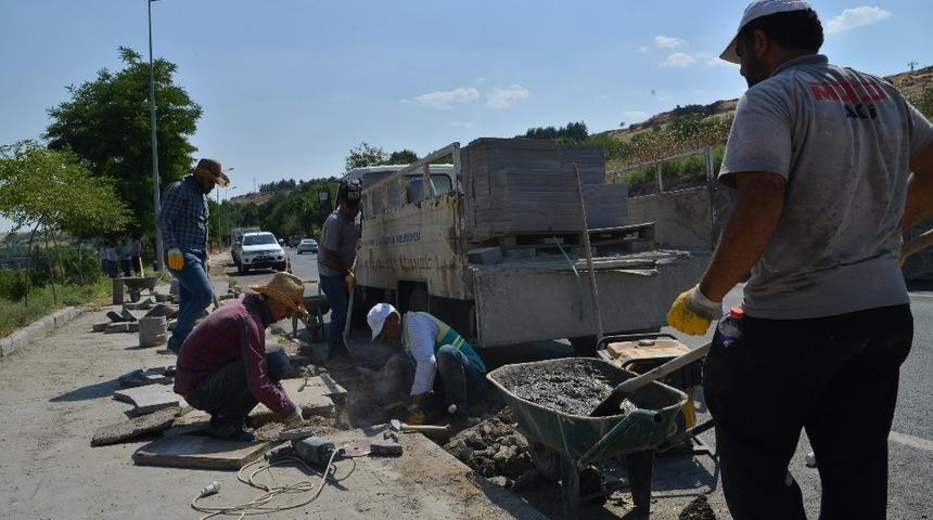 Mardinkapı-Bağıvar K&ouml;pr&uuml;s&uuml; hattında asfalt &ccedil;alışmaları tamamlandı