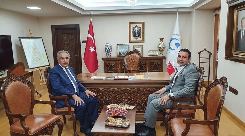 Başkan Yıldırım, Rektör Turgut ile bir araya geldi